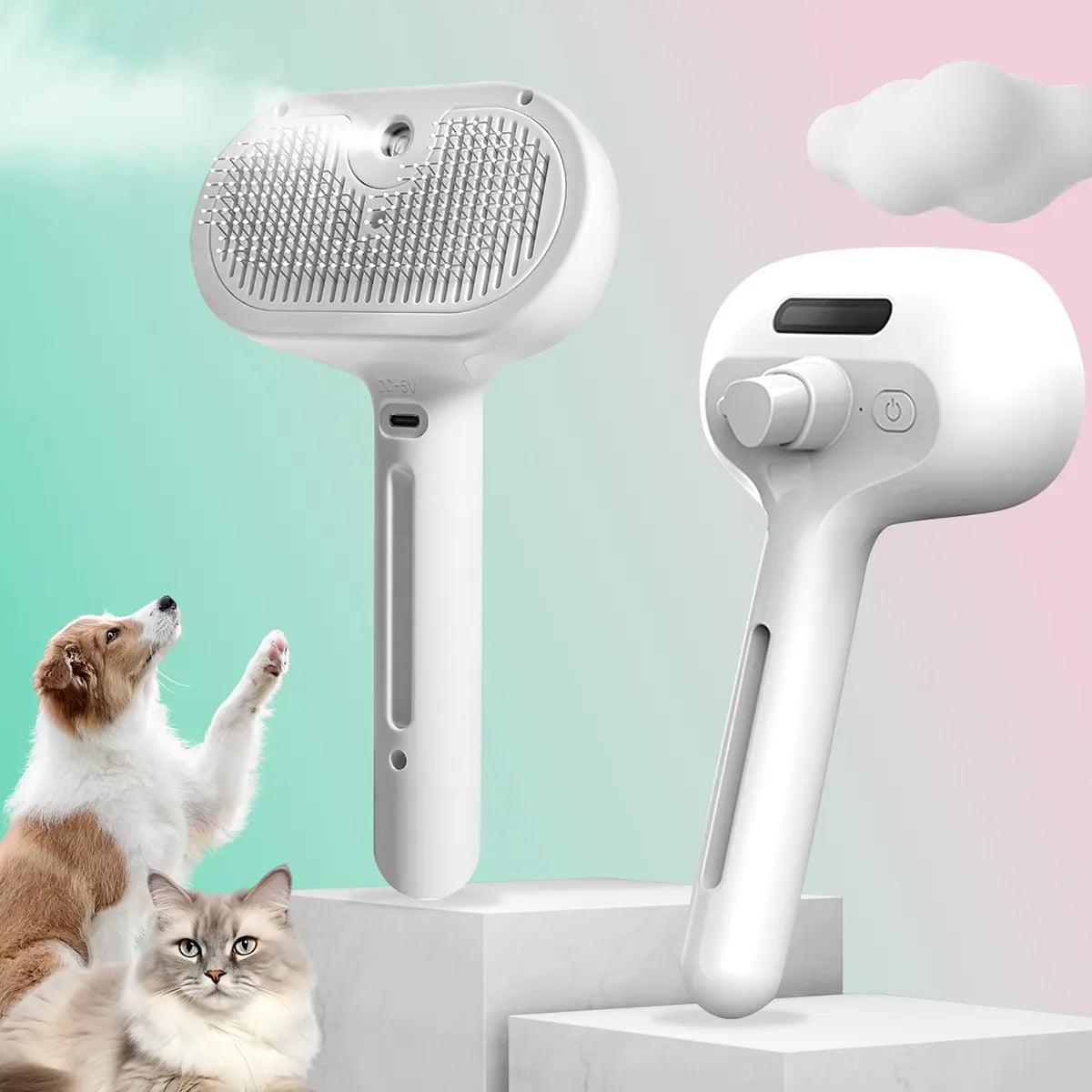 Zorello™ 3-in-1 Self-Cleaning Pet Spa Brush