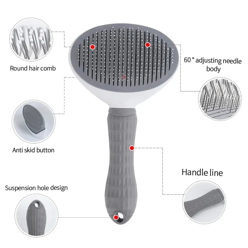 Zorello™ Self-Cleaning Slicker Brush