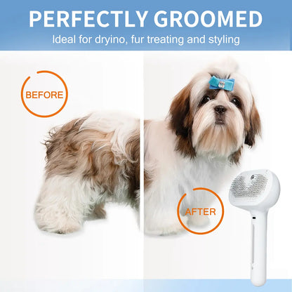 Zorello™ 3-in-1 Self-Cleaning Pet Spa Brush