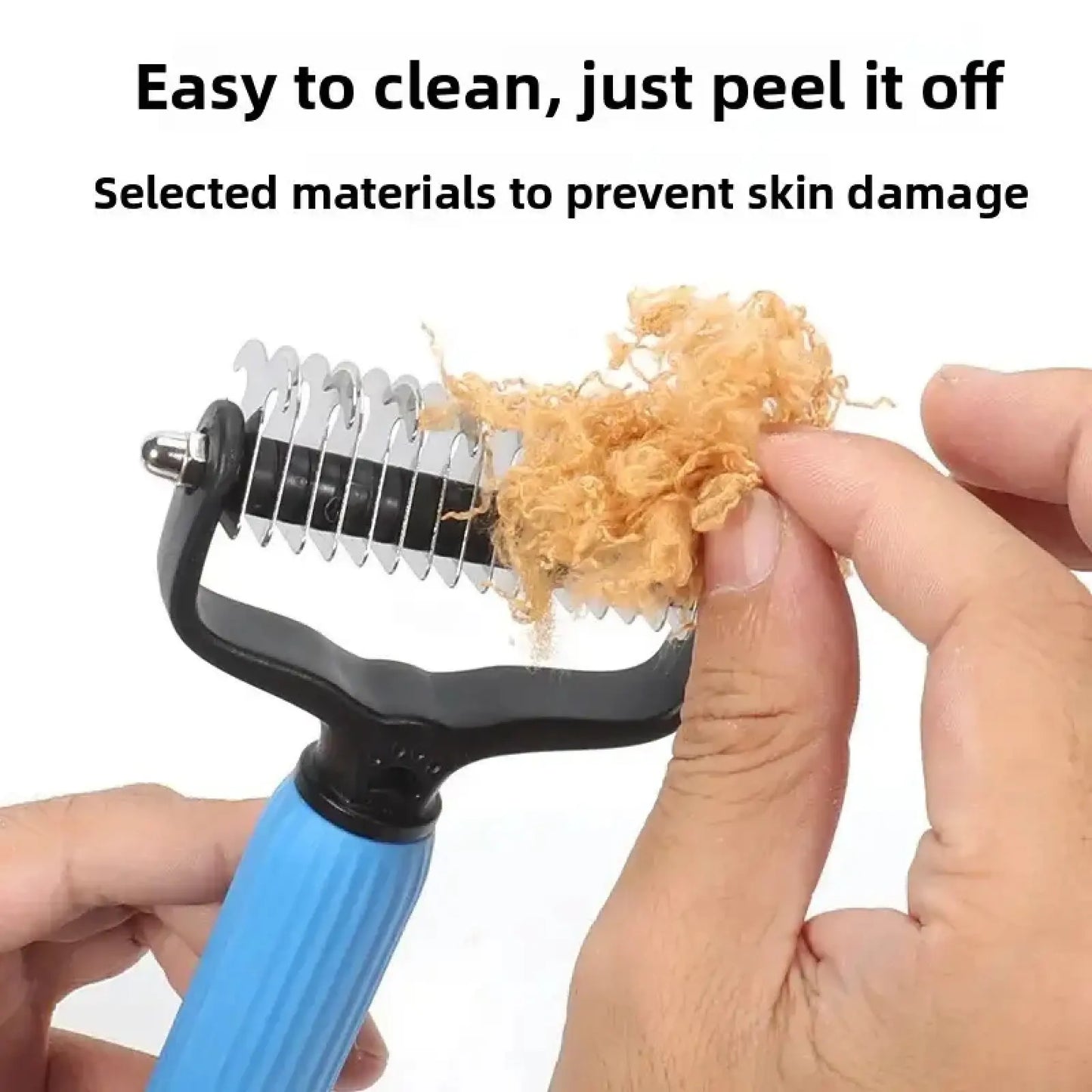 Zorello™ Dual-Sided Deshedding & Detangling Comb