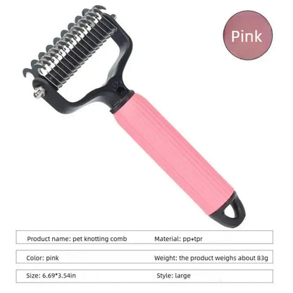 Zorello™ Dual-Sided Deshedding & Detangling Comb