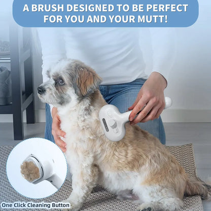 Zorello™ 3-in-1 Self-Cleaning Pet Spa Brush